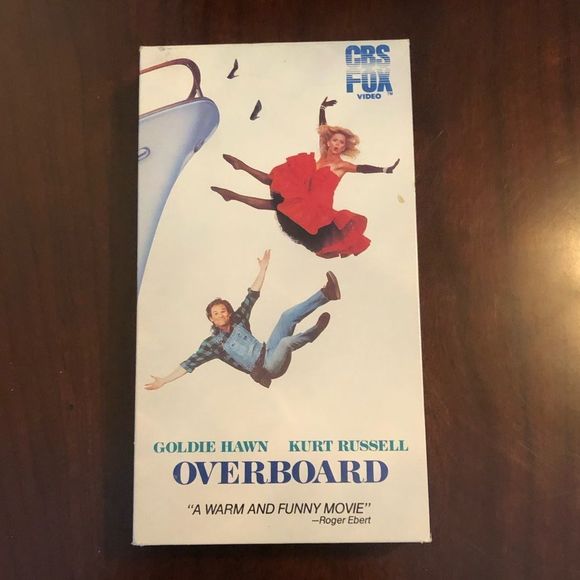 3 for $30 Overboard‎ VHS, Vintage, with Goldie Hawn and Kurt Russell, 1988 - Picture 4 of 5